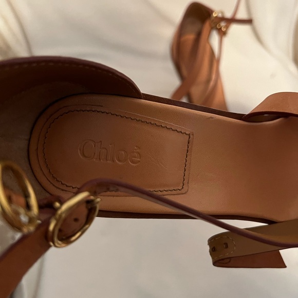 Chloe leather Heels - Picture 3 of 5